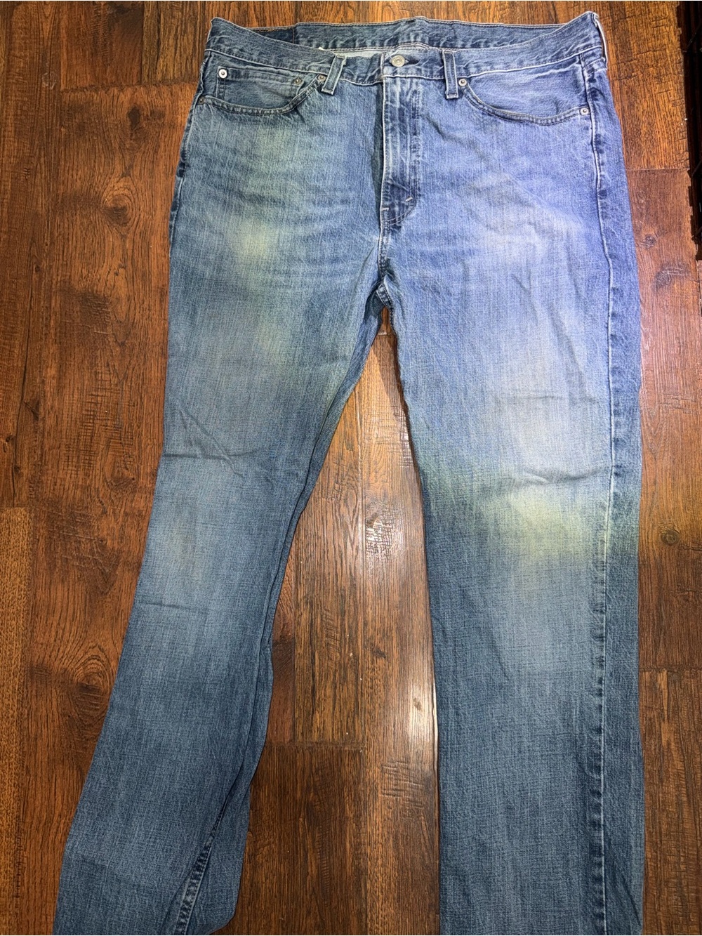 Men's Levi’s 514 Classic Blue Denim Jeans 36x34 - Picture 5 of 6